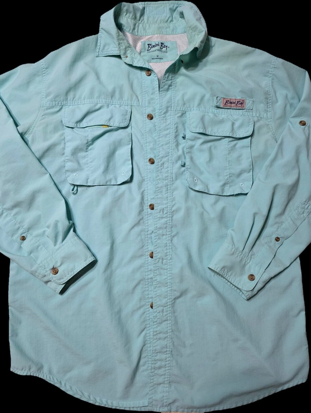 Bimini Bay Outfitters Vented Performance Fishing Shirt - Size M